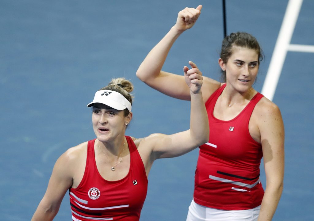 Tennis-Canada stun holders France as Billie Jean King Cup finals kick off