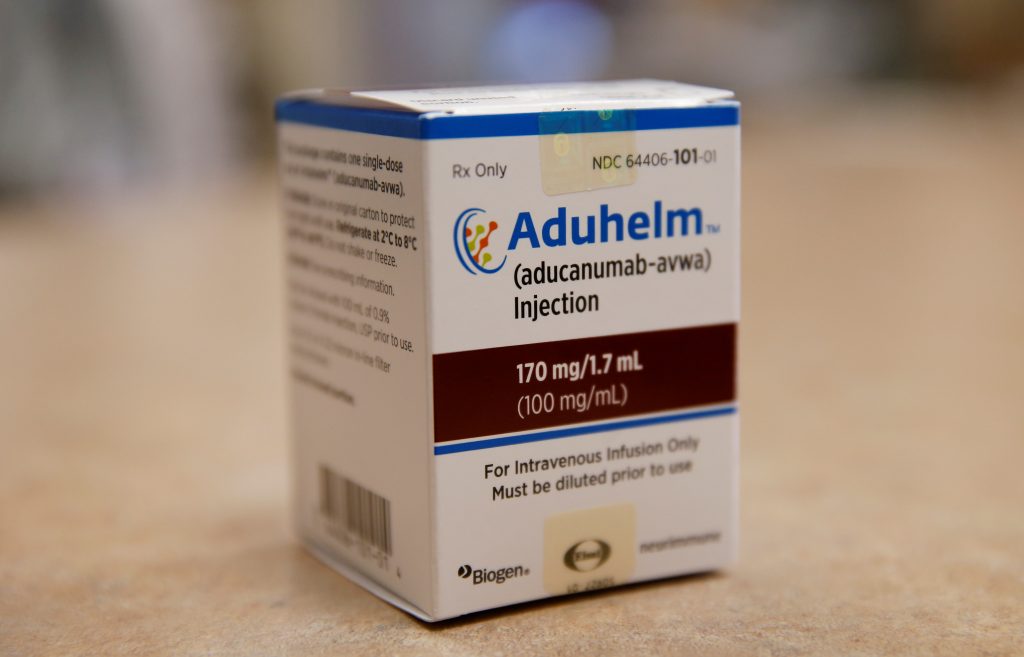 Biogen says Aduhelm lowers levels of second protein associated with Alzheimer’s