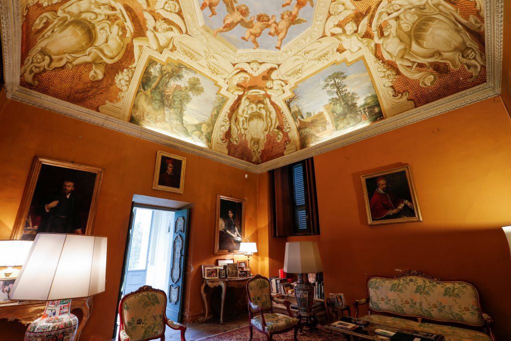 Historic Rome villa with world’s only Caravaggio mural is up for auction