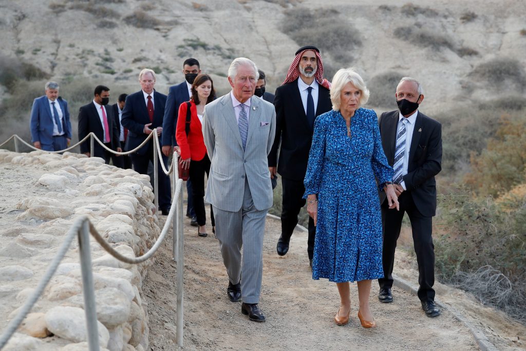 UK’s Prince Charles visits Jesus baptism site in Jordan