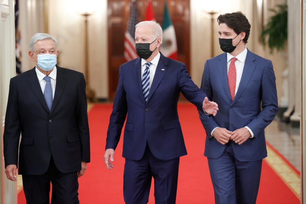 Biden seeks common ground with Mexico and Canada at summit but tensions remain Biden seeks common ground with Mexico and Canada at summit but tensions remain