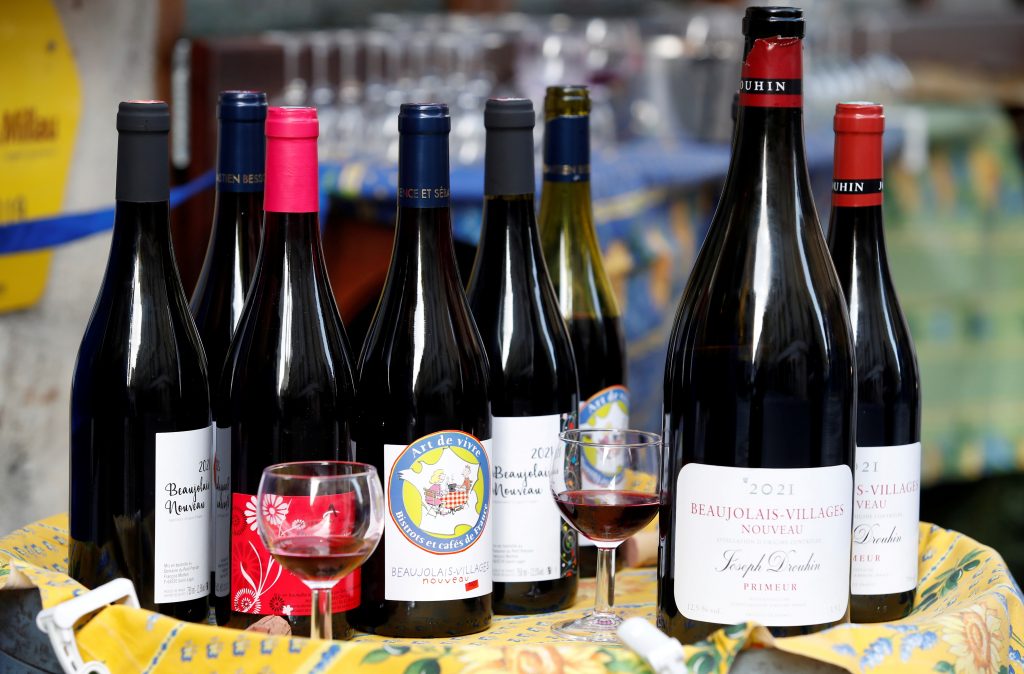 French wine lovers wash away climate and COVID-19 worries with new Beaujolais