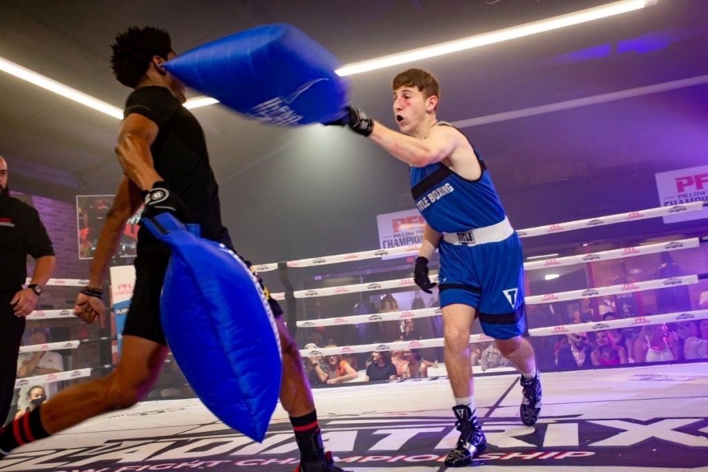 ‘Don’t get caught napping’ – pillow fighting enters combat sports arena