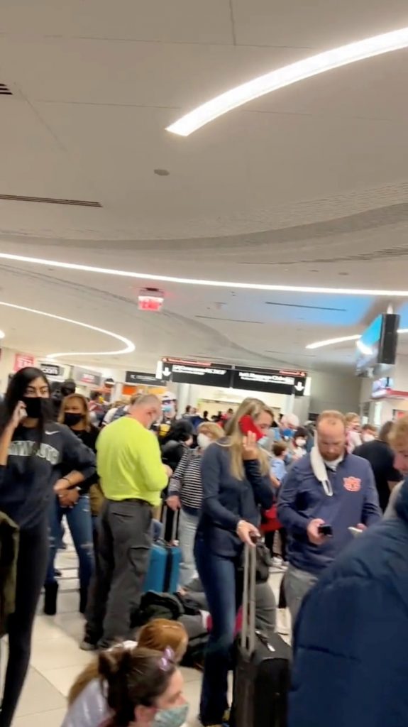 Chaos at Atlanta airport as convicted felon’s gun goes off, 3 hurt – police