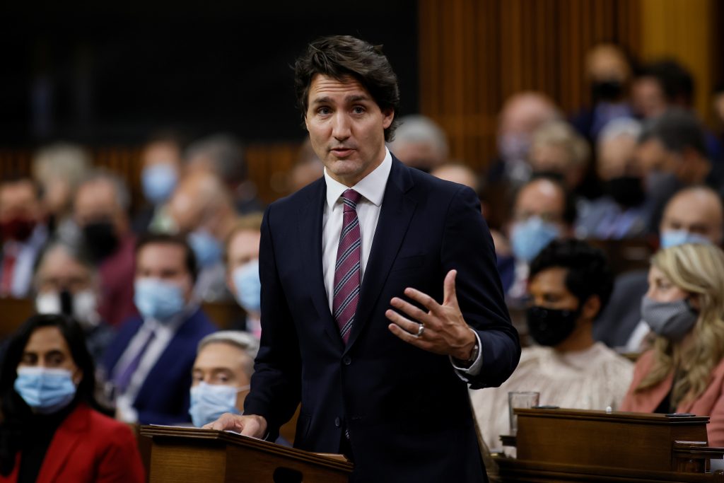 Trudeau vows flood aid, climate action after third election win
