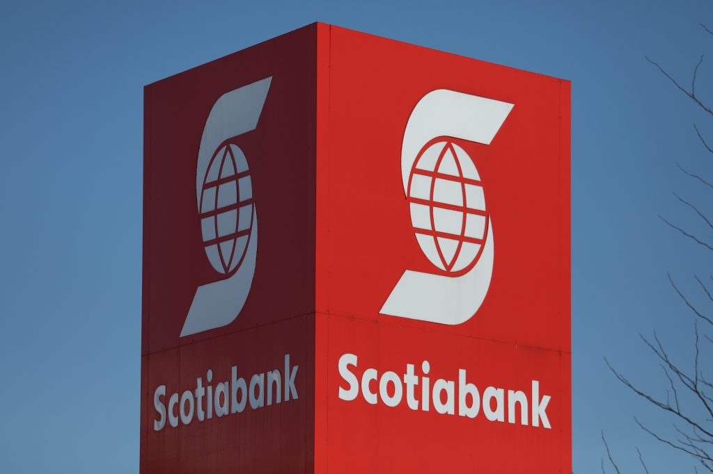 Scotiabank profit beats estimates on provisions, lifts dividend by 11%