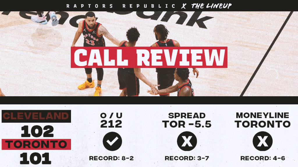 The Lineup – Raptors vs Nets, November 7 – Raptors Republic