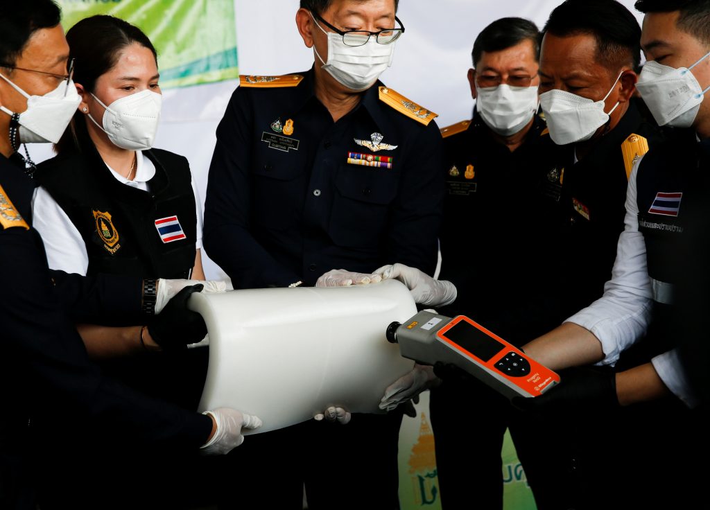 Thailand seizes  million worth of crystal meth bound for Taiwan