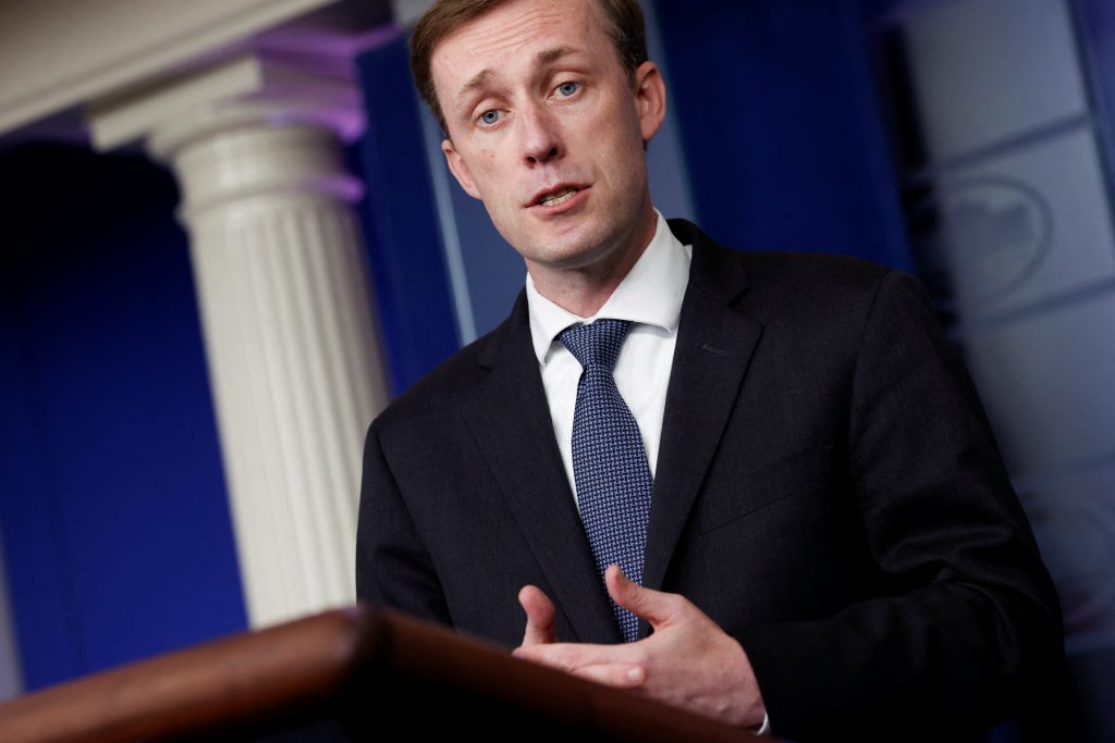 Pressure will grow on China on climate – U.S. security adviser Sullivan