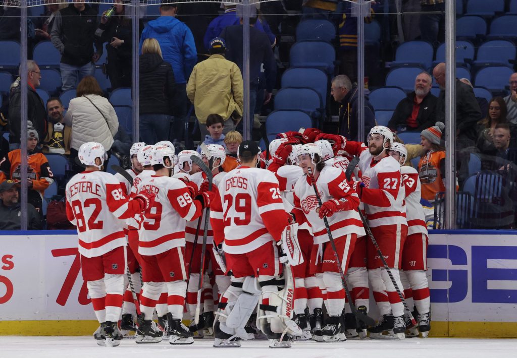 NHL shuts down Red Wings through Christmas break