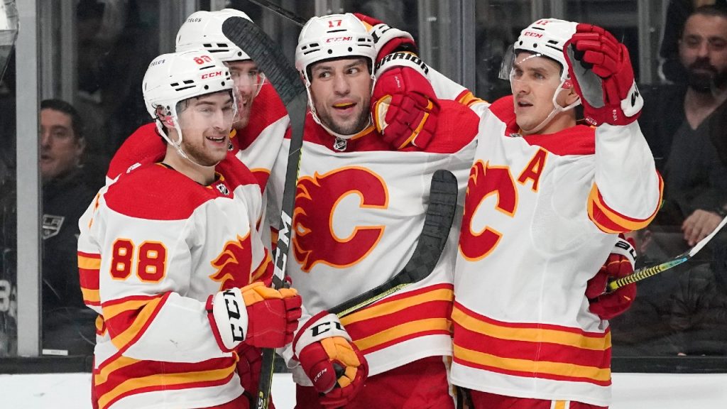 Flames open road trip with win for Sutter against his former team – Sportsnet.ca