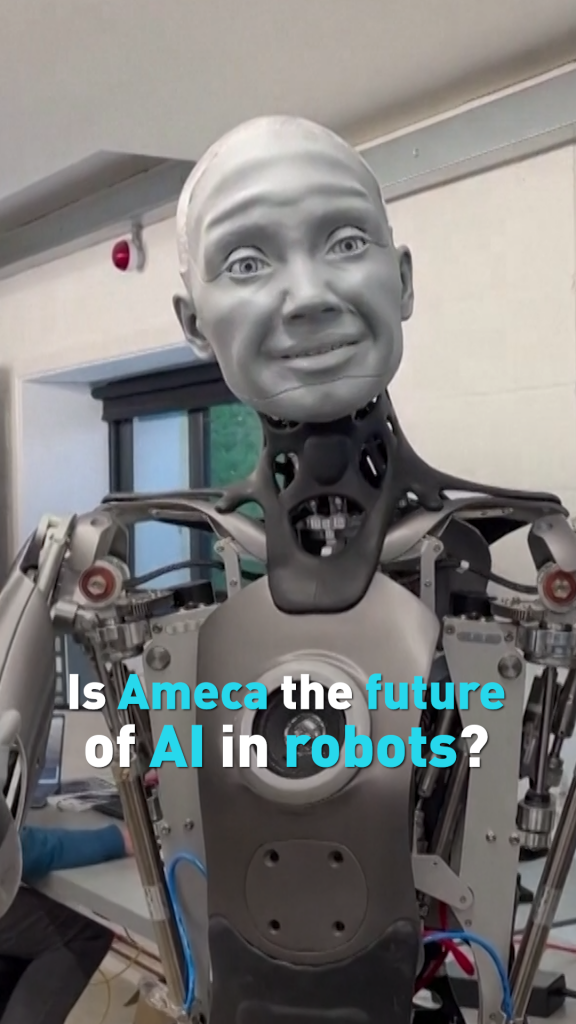 Is Ameca the future of AI in robots? – CGTN