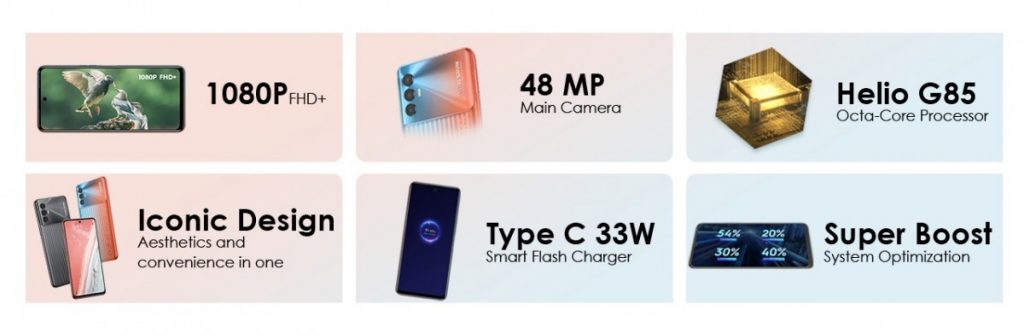 Tecno Spark 8 Pro announced with 6.8” LCD, Helio G85 chipset – GSMArena.com news – GSMArena.com