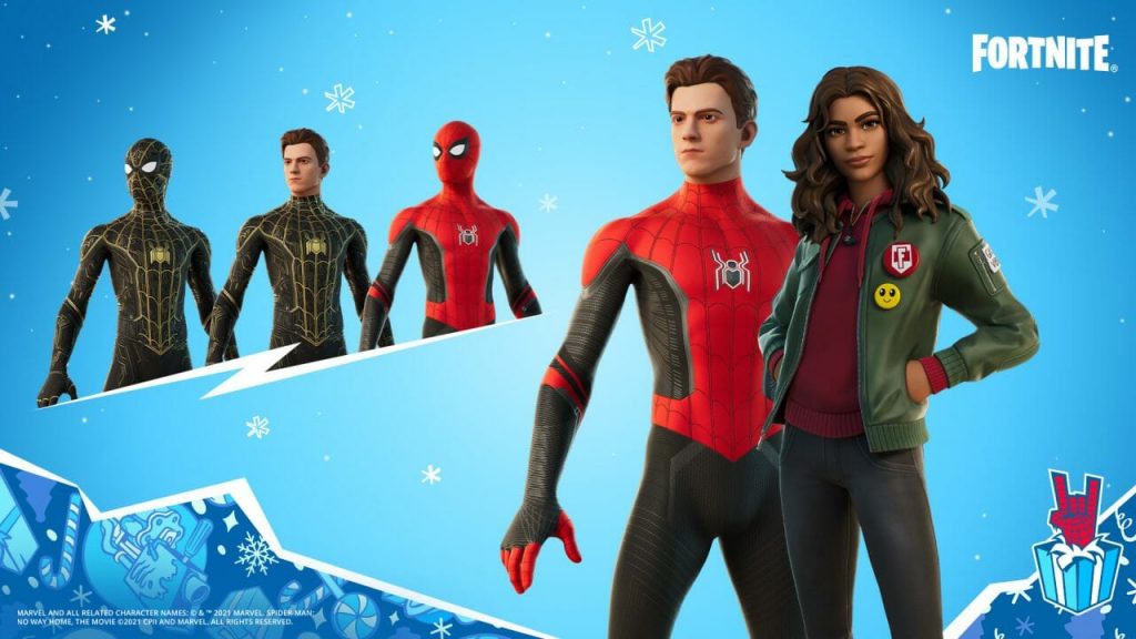 Fortnite Releases New Spider-Man: No Way Home Skins During Winterfest Celebrations – CGMagazine