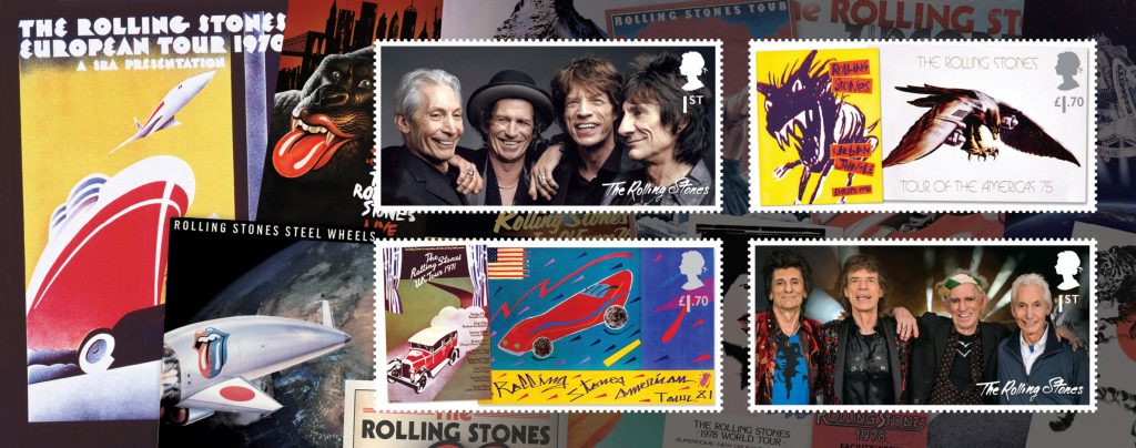 ‘Send It To Me’: Rolling Stones honoured with Royal Mail stamps