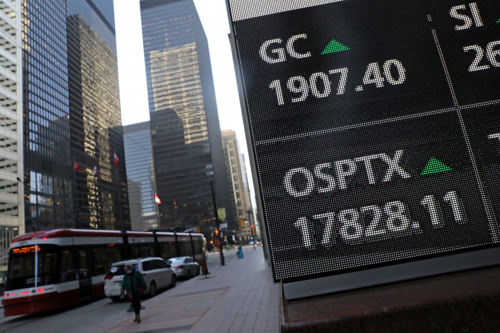 Commodity-linked gains lift Toronto index