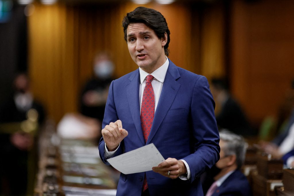 Canada’s Trudeau slams ‘fear mongering’ over COVID vaccine mandate for truckers