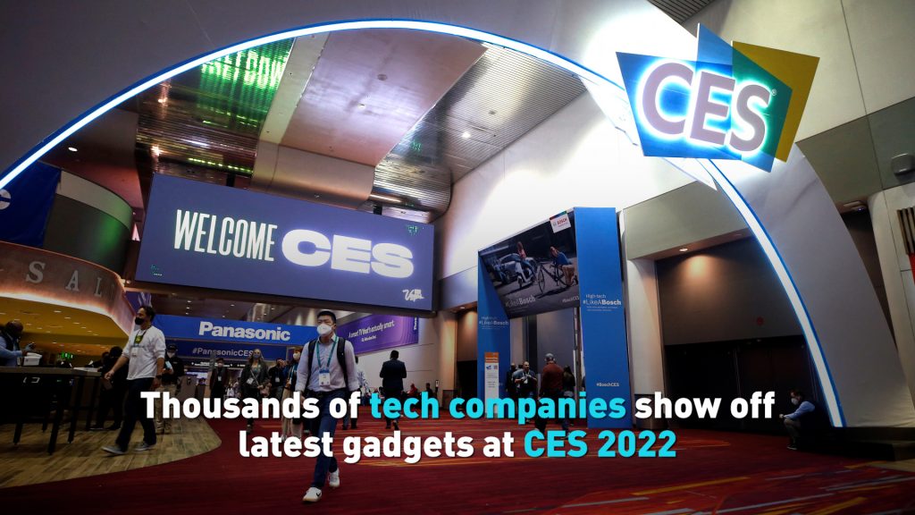 Thousands of tech companies show off latest gadgets at CES 2022 – CGTN America