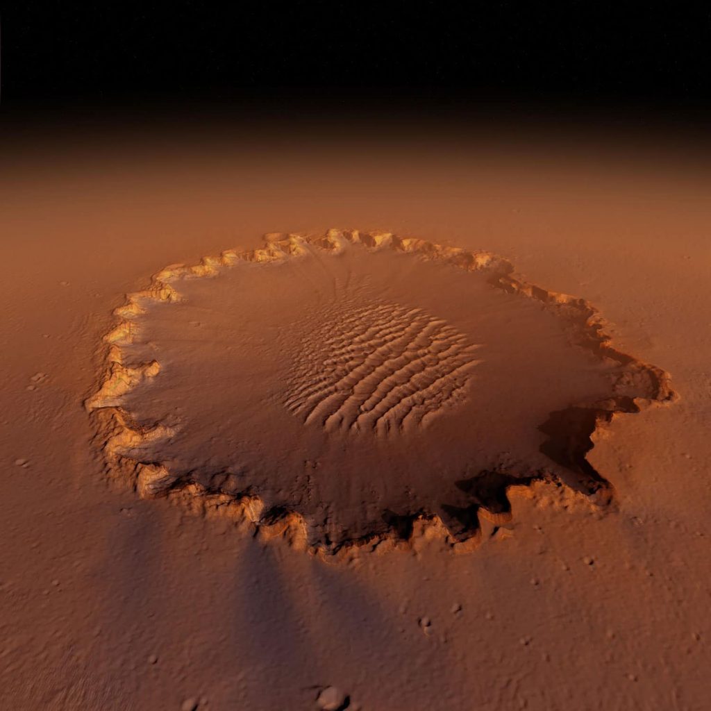 Study confirmed the frequency of asteroid collisions that formed Mars craters – Tech Explorist