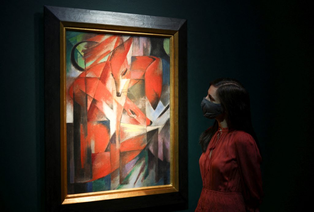 Rare Franz Marc painting goes on sale after returning to family that fled Nazis