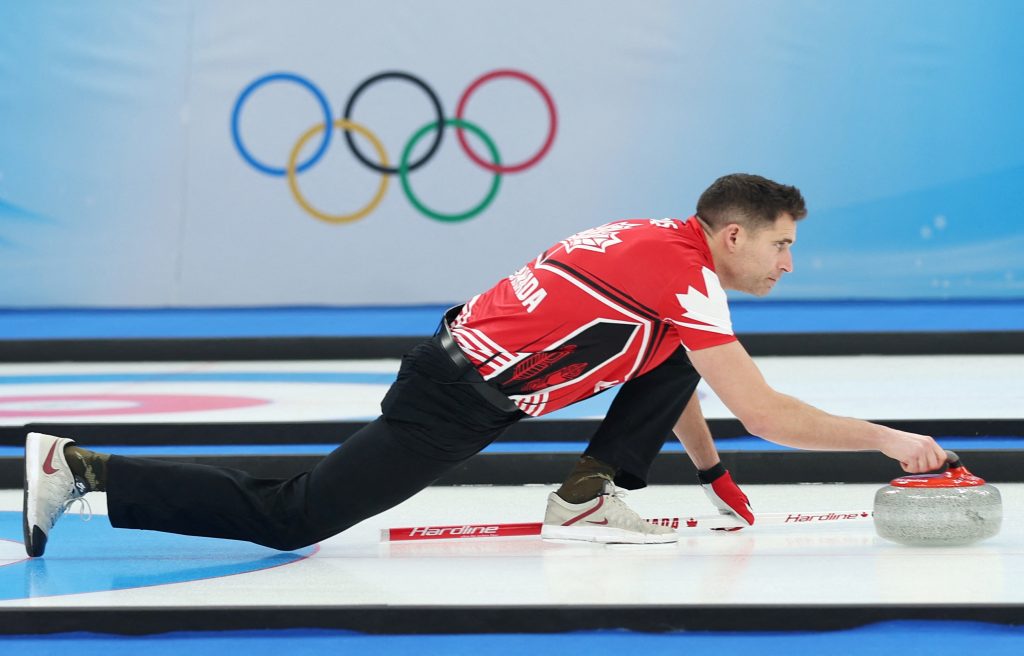 Olympics-Curling-Reigning champions Canada out of mixed doubles after narrow loss to Italy