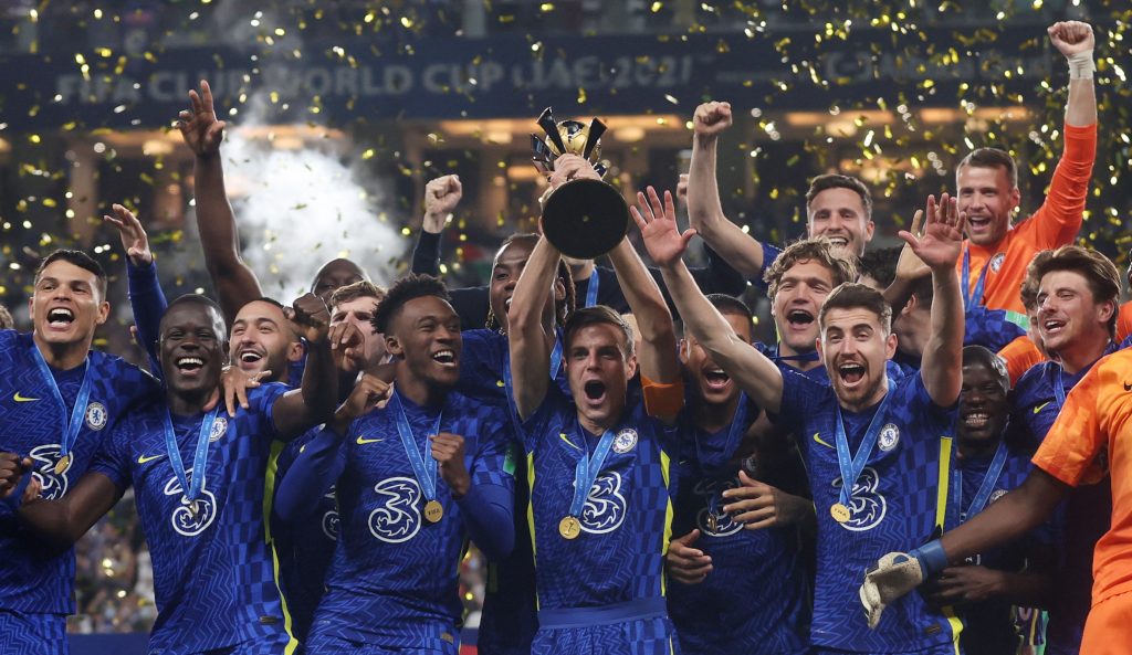 Soccer-Havertz’s late penalty seals world club crown for Chelsea
