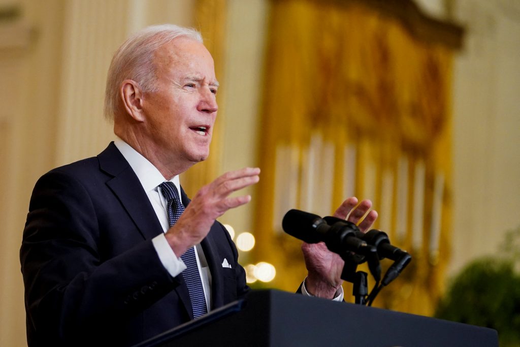 Biden says threat of Russian invasion is ‘very high’