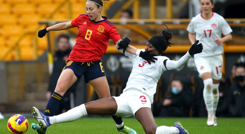 Canada barely misses out on Arnold Clark Cup title after loss to Spain – Sportsnet.ca