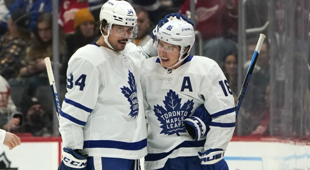 Marner, ‘dumbfounded’ Maple Leafs salvage highest-scoring win since ’80s – Sportsnet.ca