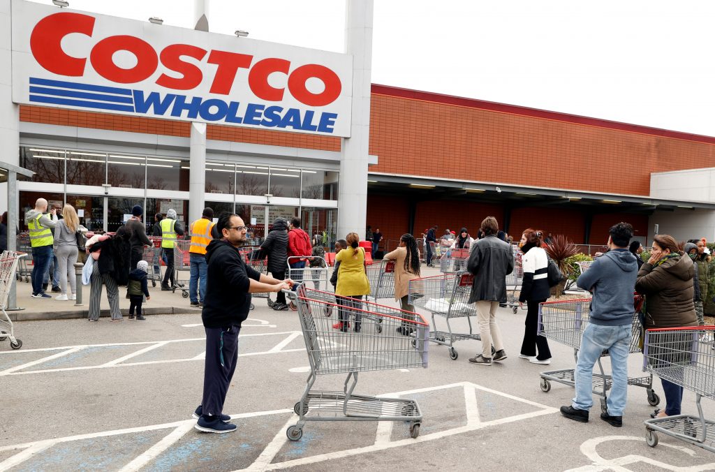 Costco beats estimates as shoppers flock back to stores