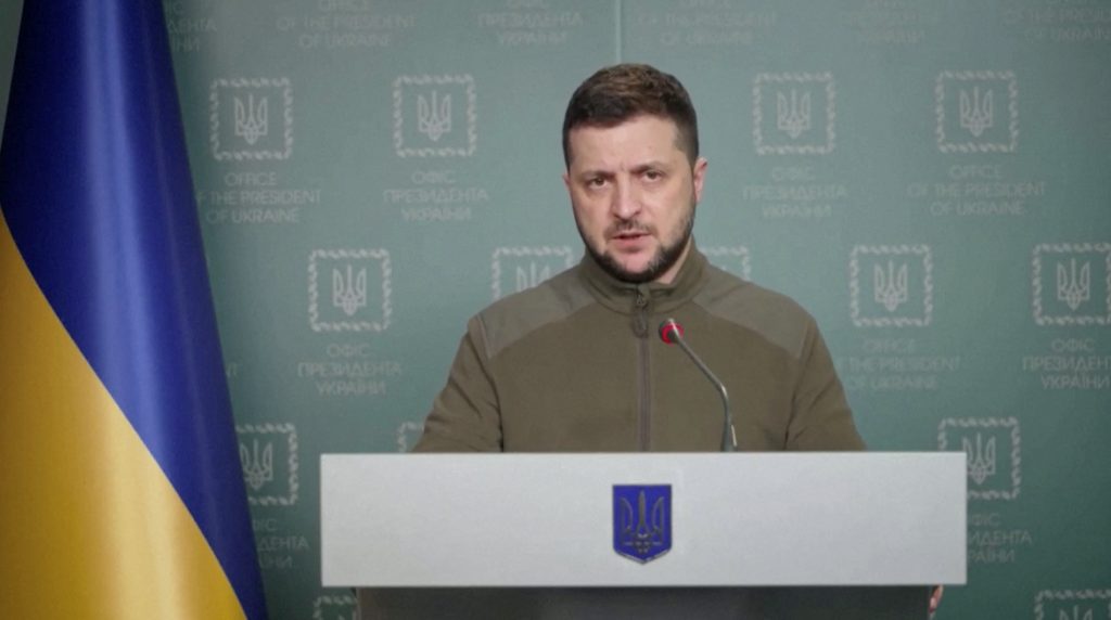 Ukraine’s Zelenskiy says Russia talks are tough, sometimes confrontational