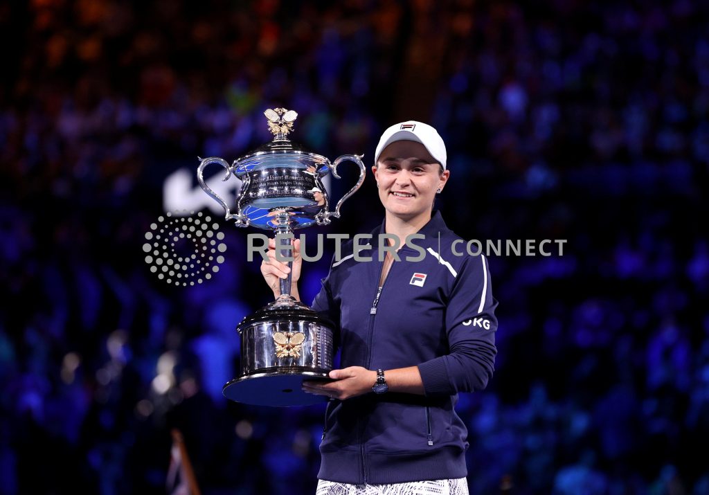 Tennis-‘I am spent’: World number one Barty retires at 25