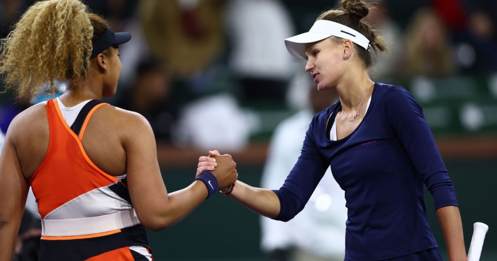 Kudermetova bests Osaka, Fernandez saves match points in Indian Wells – WTA Tennis
