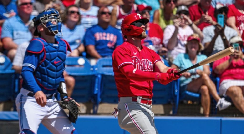 Bryce Harper homers twice as Phillies double up on Blue Jays – Sportsnet.ca