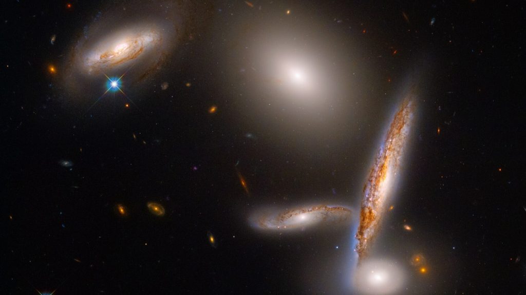 NASA says Hubble Space Telescope awesome dance of 5 galaxies; Check photo – HT Tech