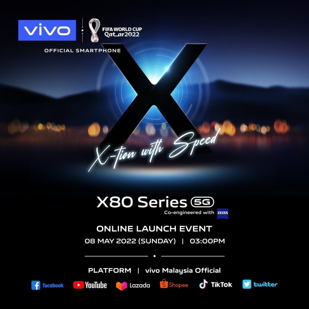 vivo X80 series launches globally on May 8 – GSMArena.com news – GSMArena.com