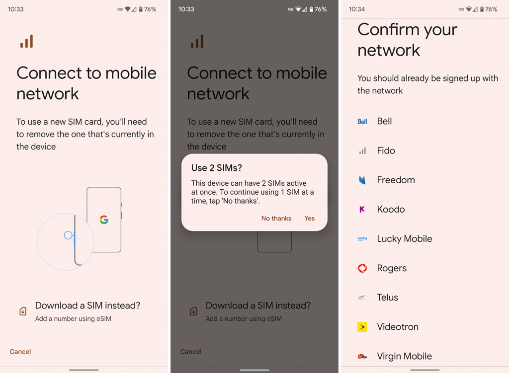Android 13 feature may let users connect to two carriers from one eSIM – MobileSyrup