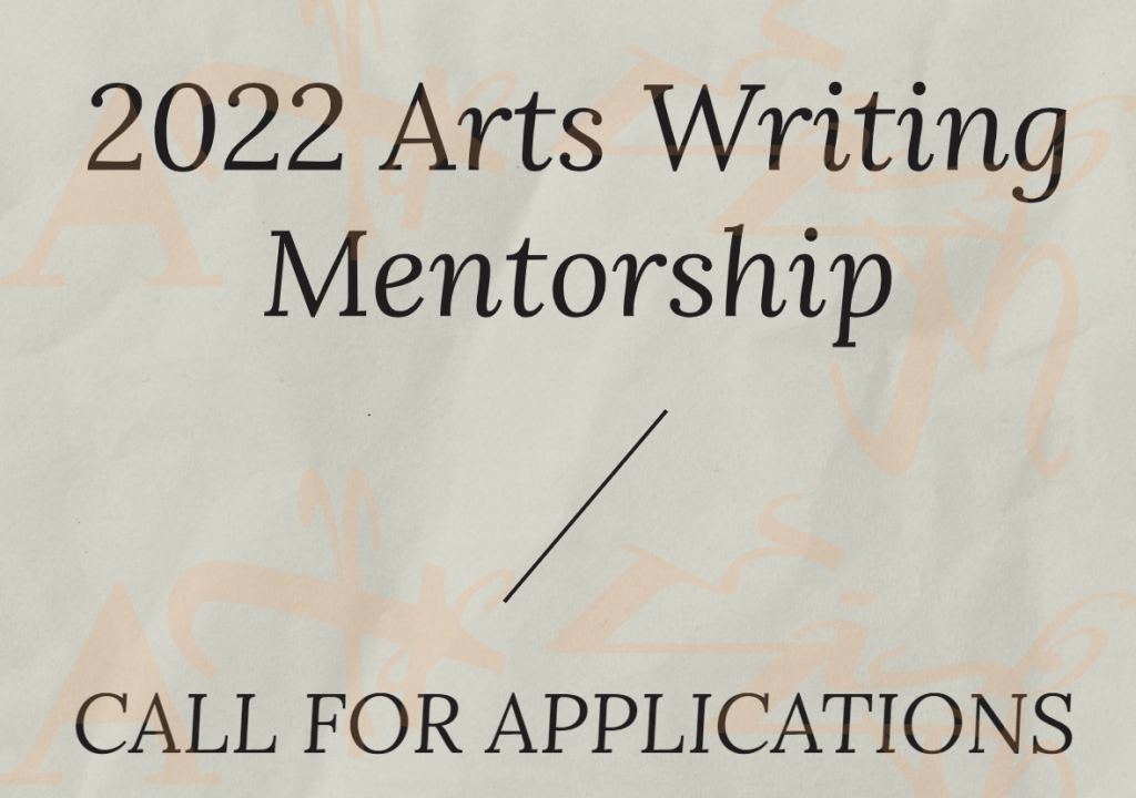 Centre A Launches Arts Writing Mentorship for Emerging Asian Canadian Youth Writers