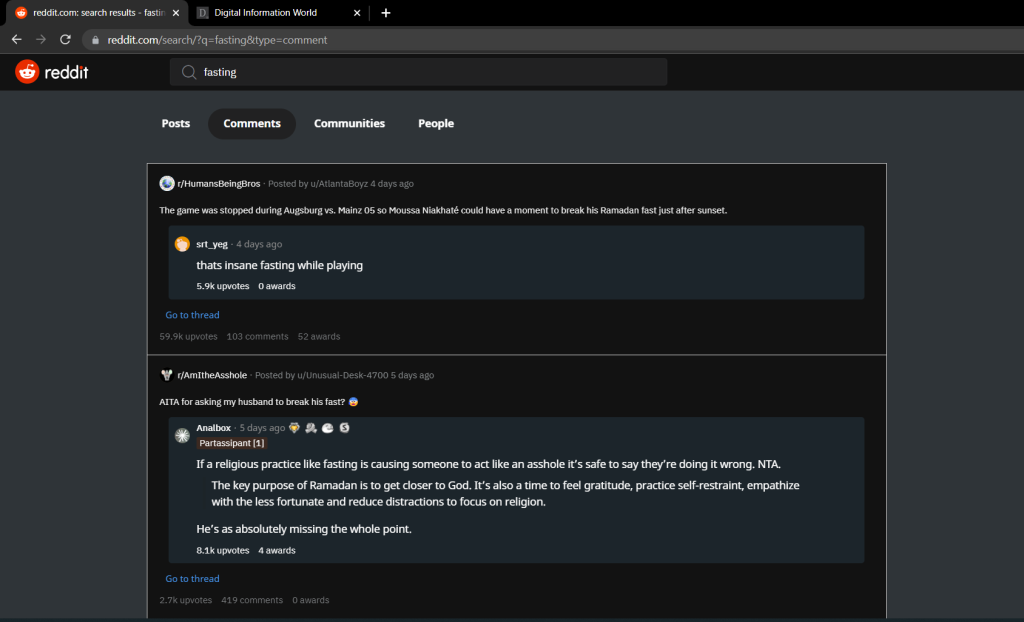 Reddit has now launched an update that will allow users to search for comments