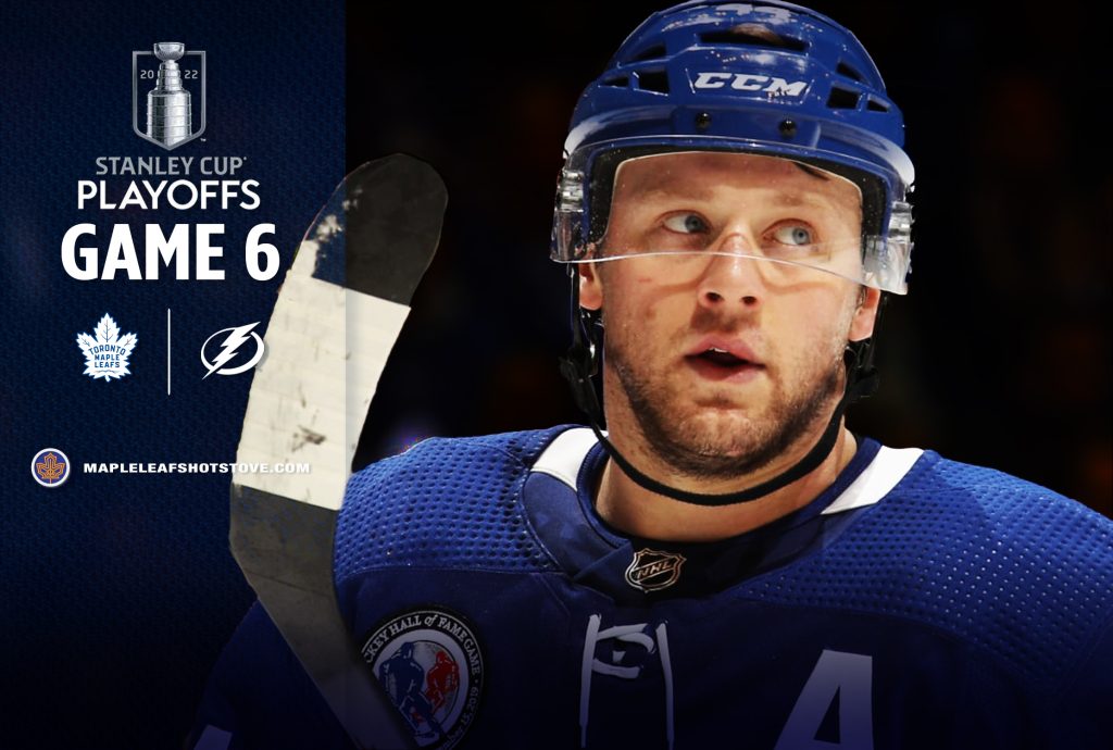Toronto Maple Leafs vs. Tampa Bay Lightning – First Round, Game 6