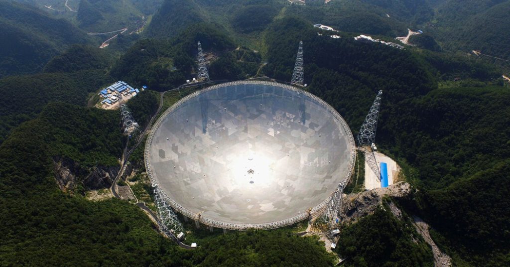 A Chinese Telescope Did Not Find an Alien Signal. The Search Continues. – The New York Times