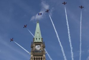 Technical issue temporarily stops Canadian Forces Snowbirds from flight performances Technical issue temporarily stops Canadian Forces Snowbirds from flight performances