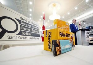 Canada to require nutrition warnings on front of some packaged food