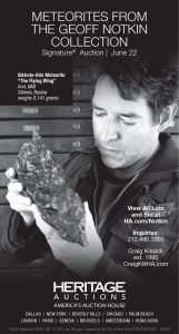 Want to Own a Meteorite from Geoff Notkin's Personal Collection? – Universe Today