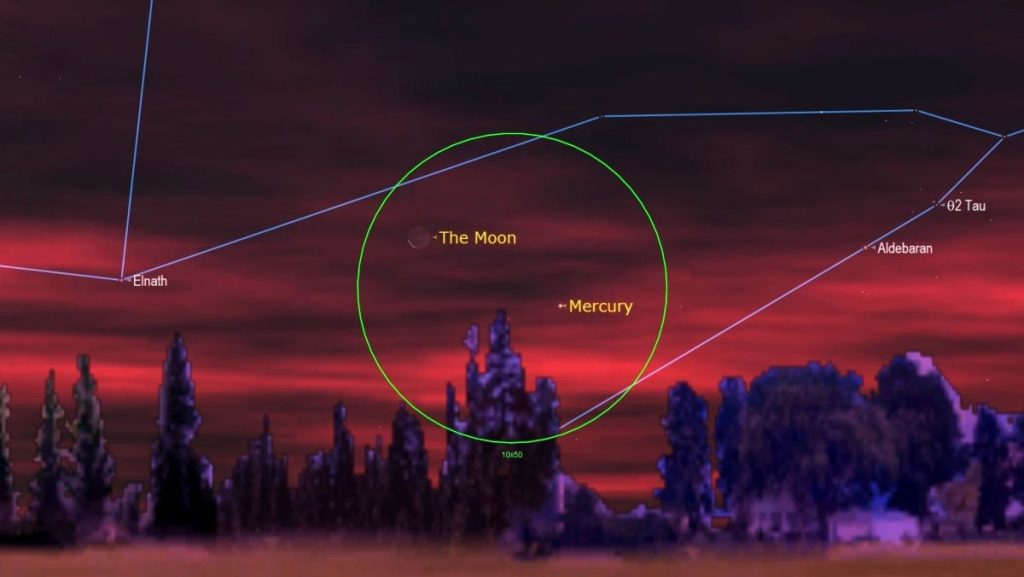 See the moon shine near Mercury before dawn on Monday as it concludes its planet tour – Space.com