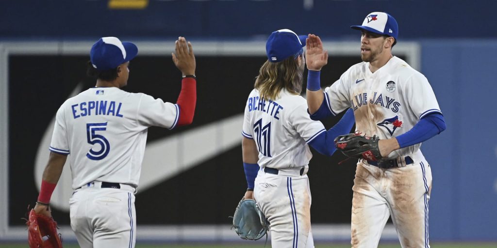 Still the trailer? No, Blue Jays season is now the movie – MLB.com