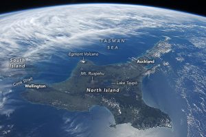 Astronaut view of New Zealand's North Island – Earth.com