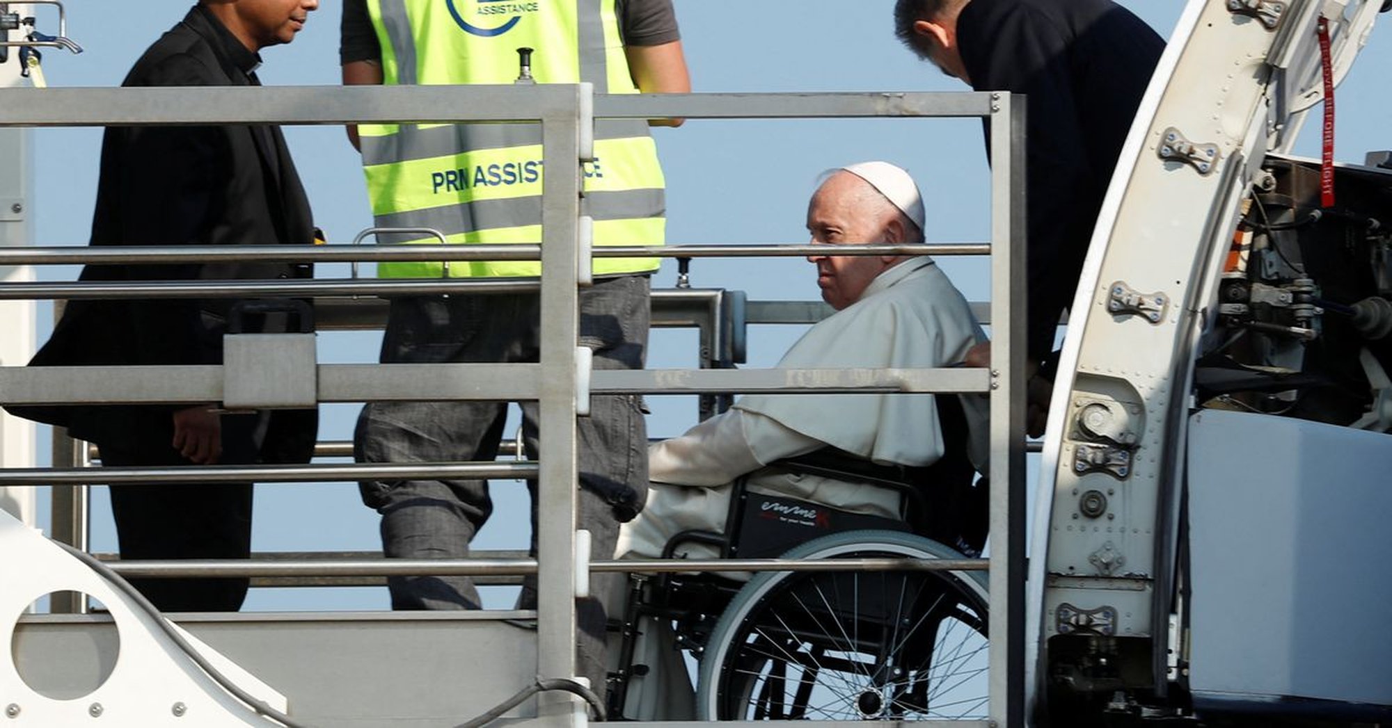 Pope Francis on a six-day penitential pilgrimage to Canada