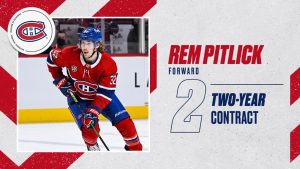 Two-year contract extension for Rem Pitlick – NHL.com