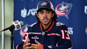 Gaudreau sees potential in Blue Jackets after signing seven-year contract – NHL.com Gaudreau sees potential in Blue Jackets after signing seven-year contract – NHL.com